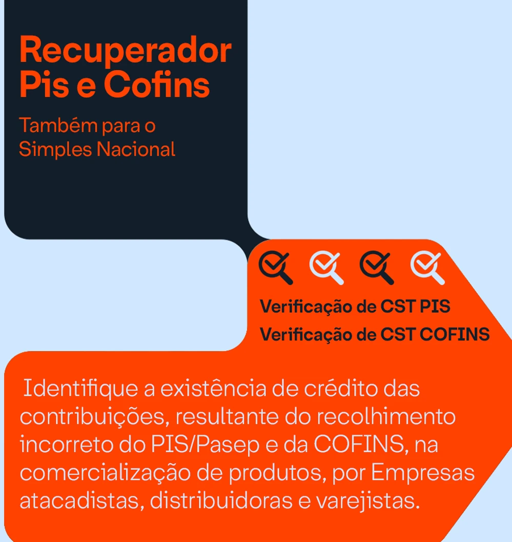 Recuperador de Pis Cofins
