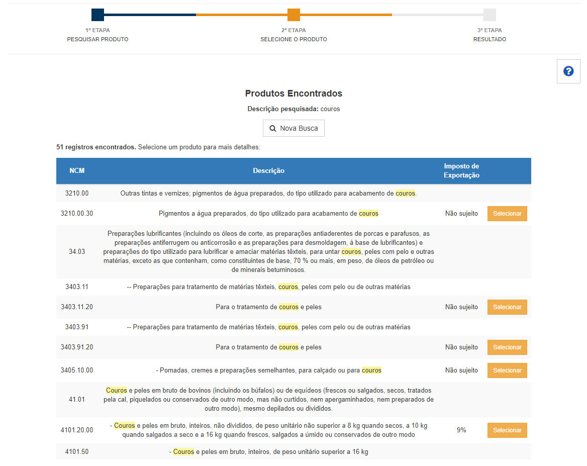 Imposto de Exportao - Parte 2