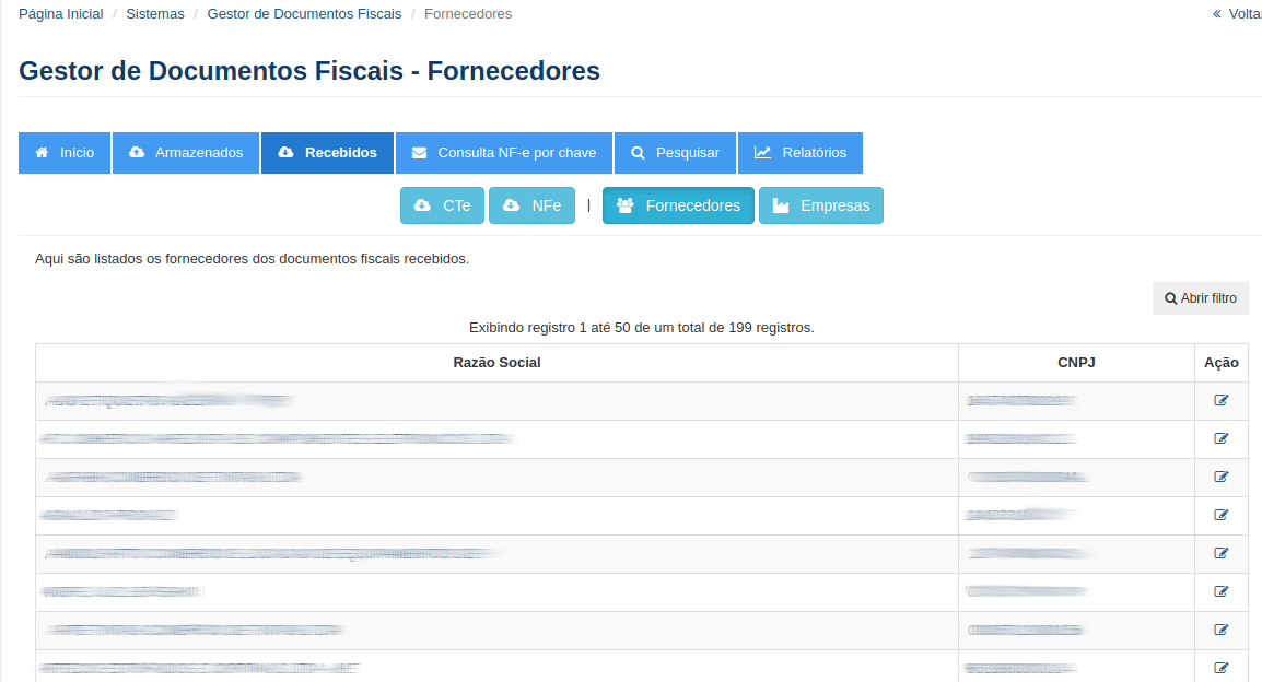 Gestor de documentos fiscais parte 5