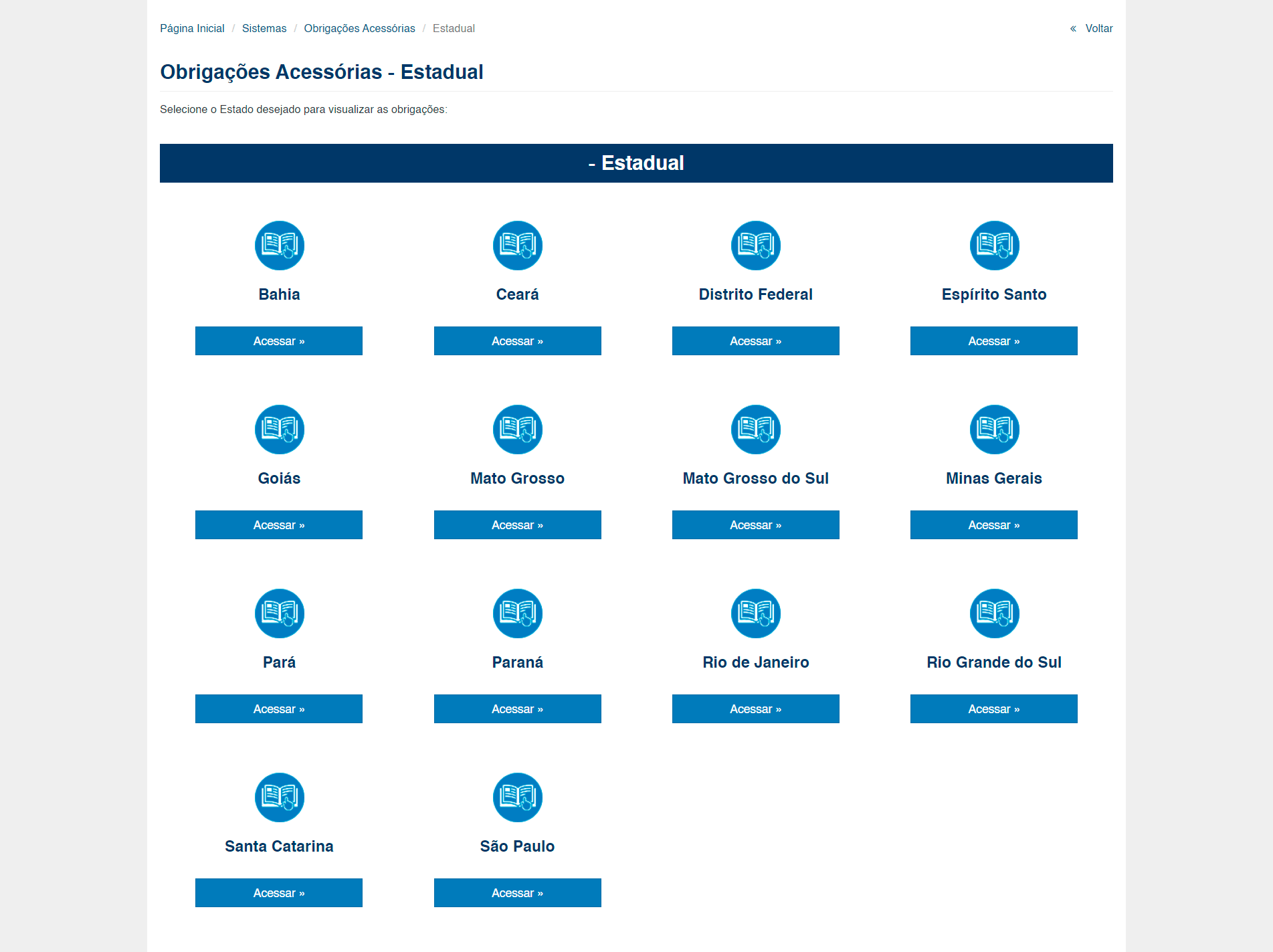 Portal Contbil - Confira todos os Sistemas: