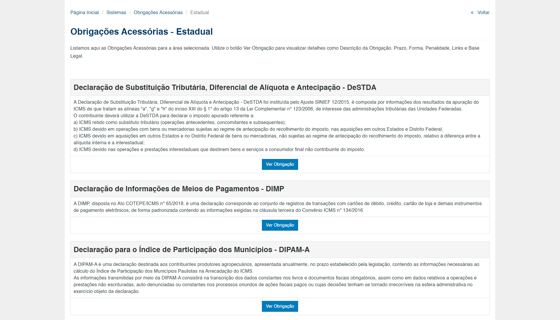 Portal Contbil - Confira todos os Sistemas: