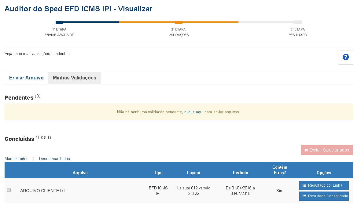 Simuladores Trabalhistas - Auditor do Sped EFD ICMS IPI