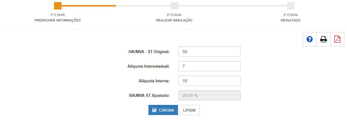 ST - Simulador iva/mva ajustado parte 1