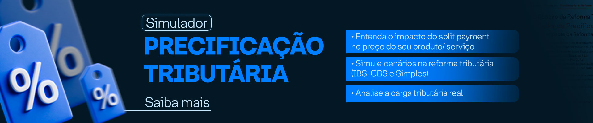 Simulador de Precificação Tributária